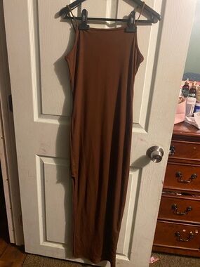 Rue21 Brown Sleeveless Maxi Dress